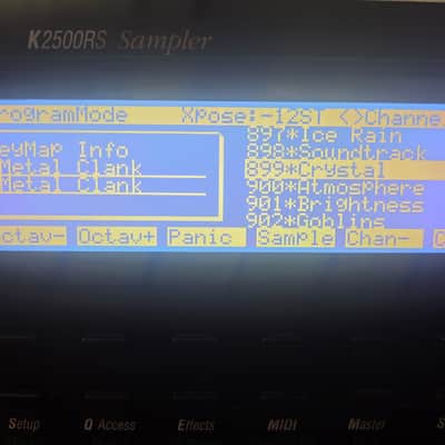 KURZWEIL K2500RS Digital Sampler. FULLY LOADED! Includes the extremely rare KDFX option image 14