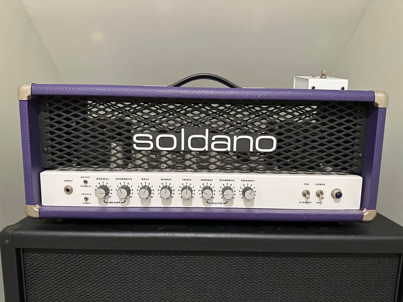 Soldano SLO-100 Head 2006 - Purple image 1