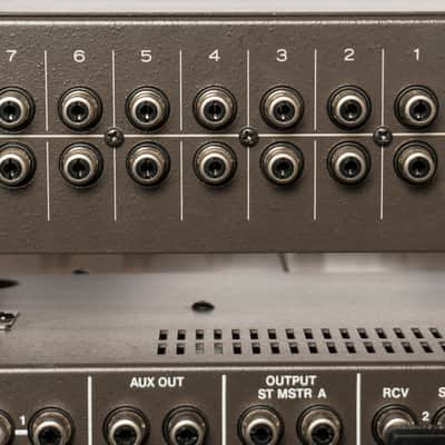 Tascam M520 20/8/2/16 vintage analog mixing console with power supply, and cable image 13