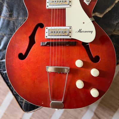 Harmony H56 1960s - Red burst image 2
