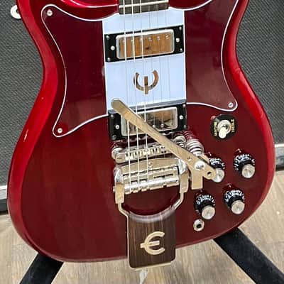Epiphone '62 Crestwood Custom Reissue 2013 - Cherry image 2