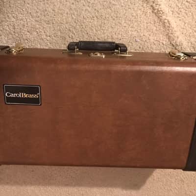 Carolbrass Trumpet Carol Brass Baro Model Blackhawk W/Gold Trim image 5