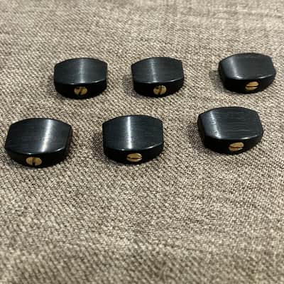 Schaller Small Ebony Replacement Buttons - Ebony, set of 6 image 4