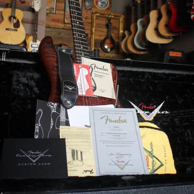 Fender Stratocaster Artisan Custom Shop NOS 2015 - Tiger Eye Burst image 8