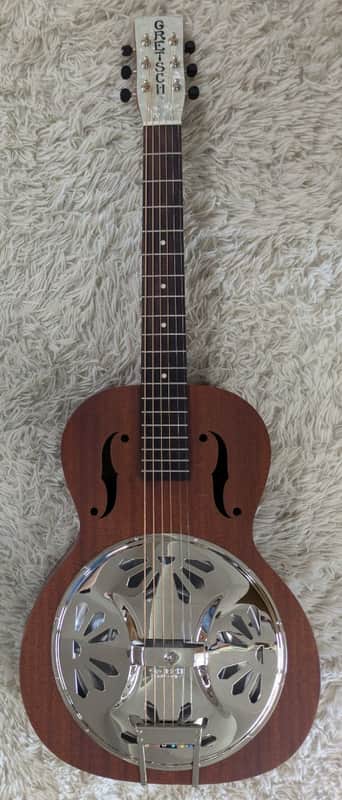 Gretsch G9200 Boxcar Round Neck All Mahogany Resonator Dobro Acoustic Guitar image 1