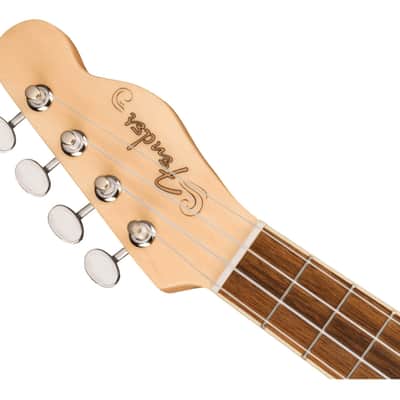 Used Fender Fullerton Tele Uke - 2-Color Sunburst w/ Walnut FB image 4