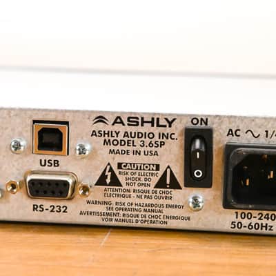 Ashly Protea 3.6SP 3-Input, 6-Output Digital Speaker Processor CG01XVA image 10