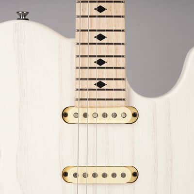 Kiesel Johnny Hiland Signature - White Wash Swamp Ash image 4