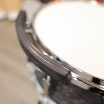 Pork Pie 6.5x14" Shadow Maple Snare Drum w/ Matching Gruv-X X-Click CLICKMATE image 8