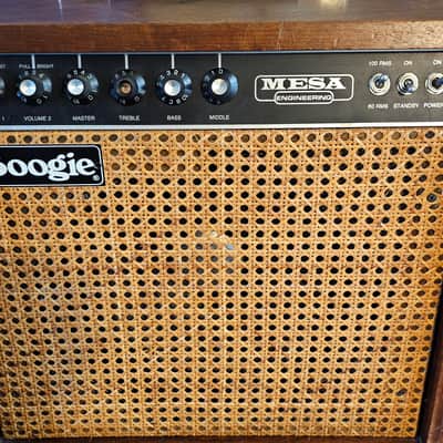 Mesa Boogie Mark 1  1977 60/100-Watt 1x12" Guitar Combo  Hardwood Wicker Grill image 1