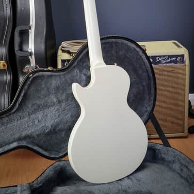 2009 Gibson Melody Les Paul Maker Worn White Nitro Single Cut  w/Hard Case image 7