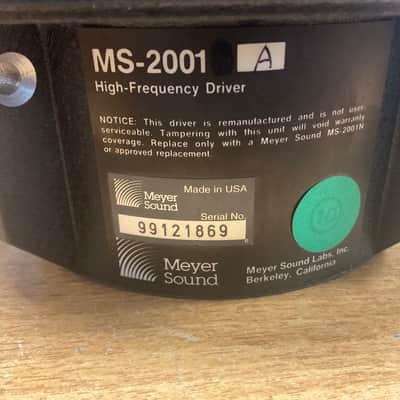 JBL 2450j PAIR DRIVERS ( 2001a ) neodimio ORIGINAL image 15