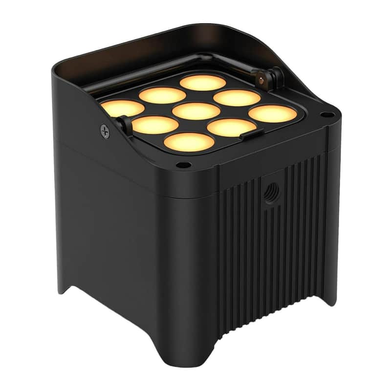 CHAUVET DJ Freedom Par Q9 Battery-Powered Magnetic Diffuser RGBA LED Par with Built-In D-Fi Transceiver for Wireless DMX, Built-in Dimming Curves, and Built-In Glare Shield image 1