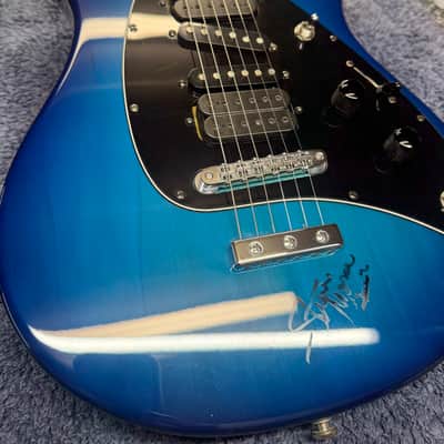Ernie Ball Music Man Steve Morse 2005 - Translucent Blue image 4