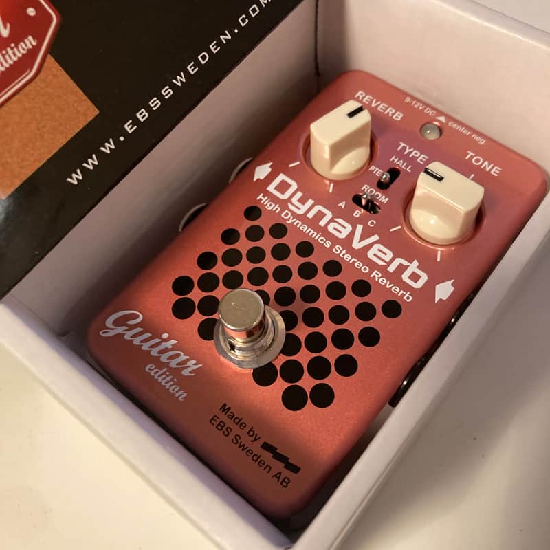EBS DynaVerb Guitar Edition High Dynamics Stereo Reverb image 1