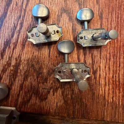 Immagine Gibson Vintage 1960s SG Kluson Deluxe Double Line 3x3 Tuners D-169400 Oval Buttons Rickenbacker - 6