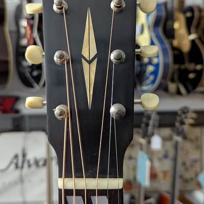 Eastman E25SS/V-SB Sloped Dread Acoustic, w/Vintage-distressed finish, case, setup, & shipping image 11