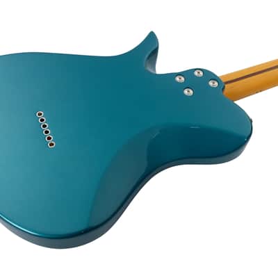 Vola Guitars Vasti MC Ocean Turquoise Metallic image 9