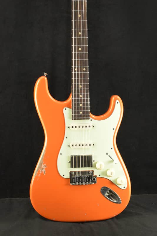 Tom Anderson Icon Classic Shorty In-Distress Level 2 Tangerine Pearl image 1