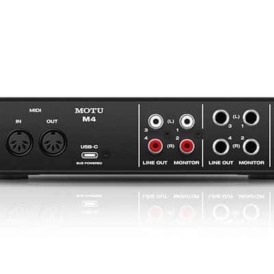 MOTU M4 USB-C Audio Interface UPC 839128006126 image 4