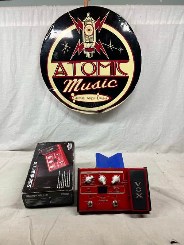 Vox SL2B StompLab stomp lab IIB Bass Multi-Effects Pedal with Box image 1