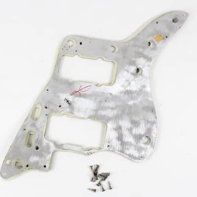 1963 Vintage Fender Jazzmaster Tortoiseshell Pickguard w/Original Metal Shield USA 1960s Pre-CBS L-Series image 2
