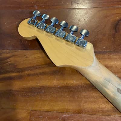1998 MIM Fender Stratocaster Standard Strat Rosewood Maple Neck Tuners image 3