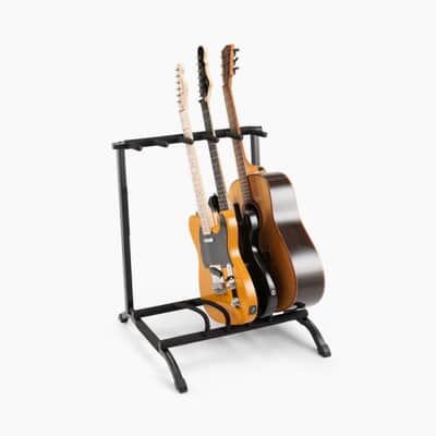 On-Stage GS7561 5-Space Foldable Multi-Guitar Rack Stand 2010s - Black Bild 7