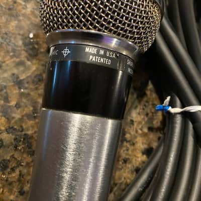 Vintage Shure PE56D Unisphere 1 High Impedance Microphone w/ Cable/Cord. Made in USA image 2