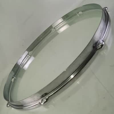 Gretsch 16"Chrome Stick-Chopper Floor Tom Drum Broadkaster Rim/Hoop Vintage 50s image 2