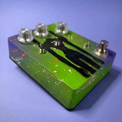 First Impact Fuzz Unit – Modded Fuzz War V2 Clone | 1/1 Evangelion Version w/ Tone Bypass & Diode Selector image 2