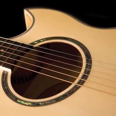 Washburn EA20 Festival Series Florentine Cutaway Flame Maple Top 6-String Acoustic-Electric Guitar image 8