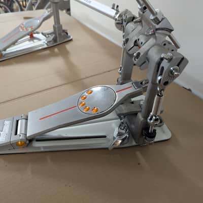Pearl P3002D Eliminator Demon Direct-Drive Double Bass Drum Pedal 2010s - Silver / Grey image 10