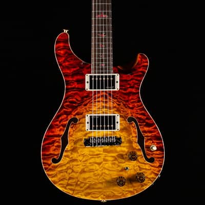 PRS Private Stock 12255 Hollowbody II Quilt Autumn Dragon's Breath (410) image 3