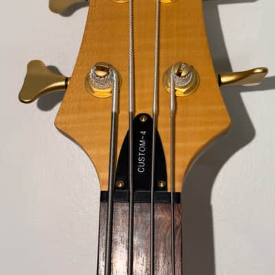 Schecter Stiletto Custom-4 Active 4-String Bass 2010s - Natural Satin image 3