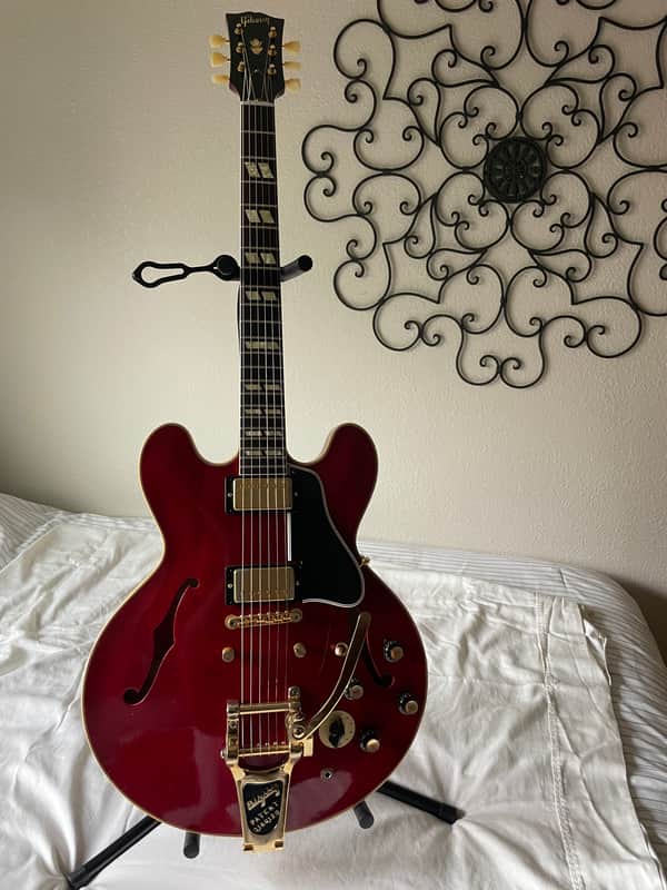 Gibson Custom Shop Murphy Lab Back To The Future '55 ES-345 "Reissue" Light Aged 2025 - Cherry Red