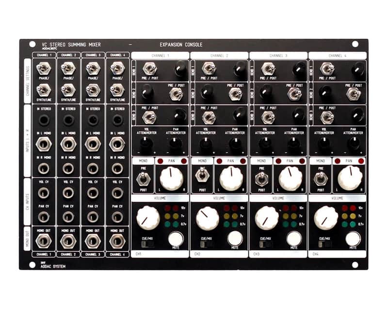 ADDAC Systems ADDAC807C VC Stereo Mixer Expansion image 1