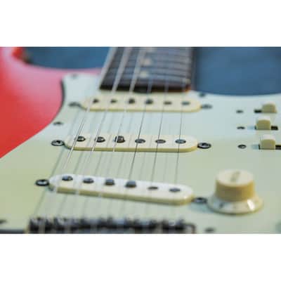 1962 Fender Stratocaster fiesta red image 25