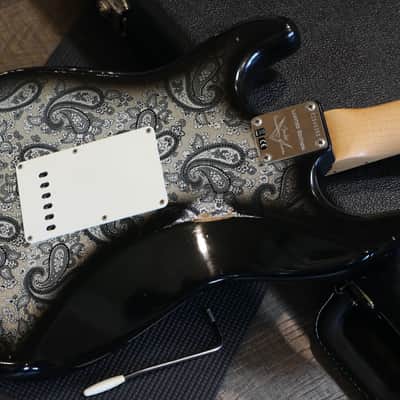 2019 Fender Custom Shop '68 Stratocaster Limited Edition Electric Guitar Black Paisley Relic + COA OHSC image 14
