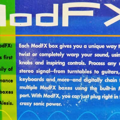 Alesis ModFX Bitrman Bit-Crusher, Ring Modulator, Distortion and more image 6
