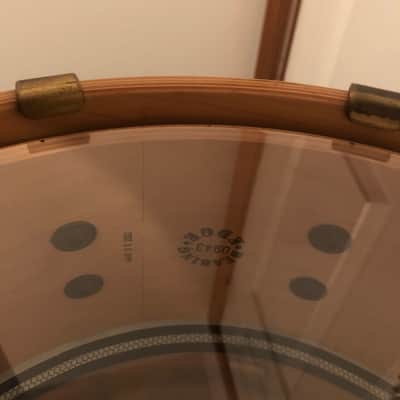 Bearing Edge Drum co. 7 pc Drum Set Bearing Edge 2003 Maple Bubinga image 4