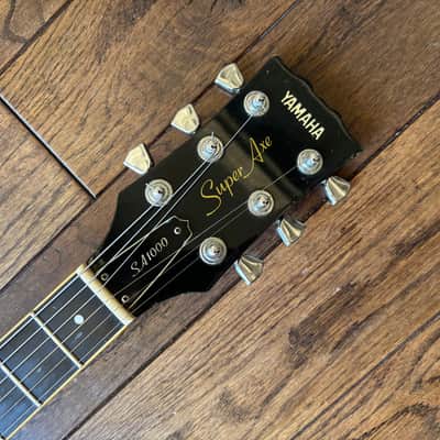 1980s Yamaha SA-1000 Super Axe Semi Hollow ES Electric Guitar Cherry MIJ Japan image 9