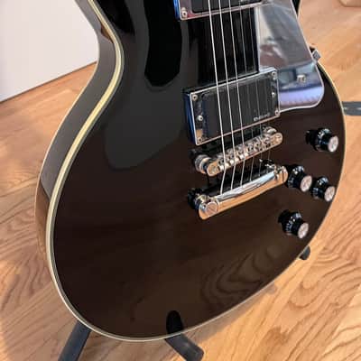 Epiphone Les Paul Custom Chrome Limited Edition – 2009 – EMG HZ – Ebony image 3