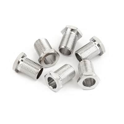 Fender Bright Chrome Tuner Bushings, 0058820049 image 2