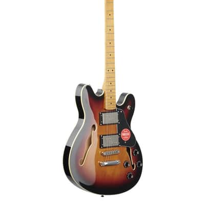 Squier Classic Vibe Starcaster Maple Neck 3 Color Sunburst image 8