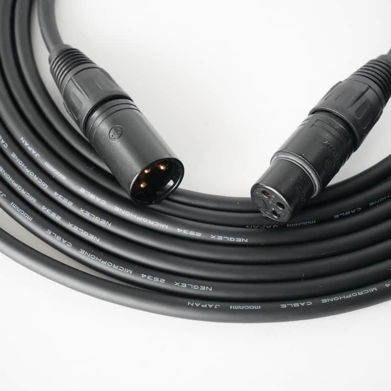 JS 15' mic cable, Mogami 2549/Neutrik Gold Pin Plugs- New.