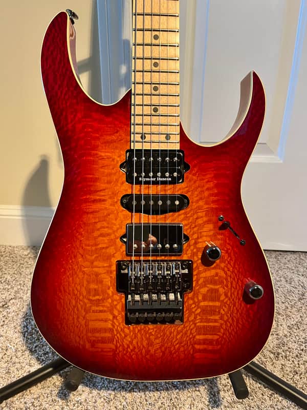 Ibanez RG657MSK-STB Prestige 2016 - 2018 - Sunset Burst image 1