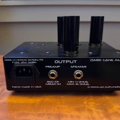 Kowalski Dark Gene Mini Guitar Amp Head Green Model. image 3