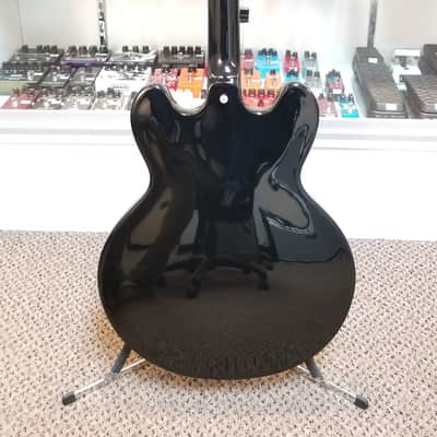 used 2014 Gibson Memphis ES-335 Studio in Ebony, Very Good Condition with OHSC & Paperwork image 11