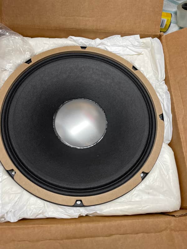 Weber Speaker California 12” 8 ohm Ceramic with aluminum dust cap image 1
